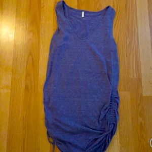 Purple ECO swim cover up. Fits like a medium.